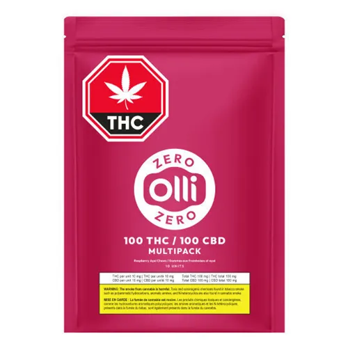 Sugar Free Raspberry Acai 1:1 Soft Chews - Olli - Gummies