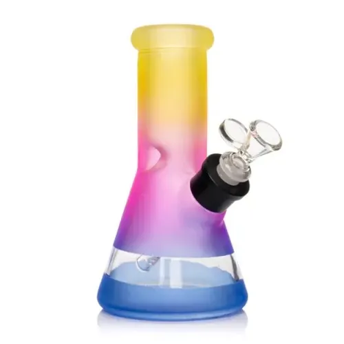 Product image of KTOO Glass, 8" Rainbow Beaker Water Pipe