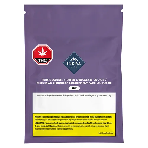 Fudge Double Stuffed Chocolate Cookie - Doppio - Snacks & Baked Goods