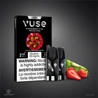Product image of Strawberry Kiwi 2 Pack - Vuse Ultra - Pods