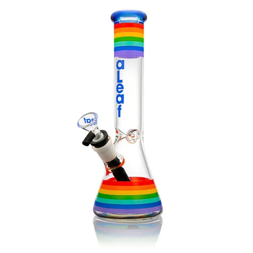 Product image of aLeaf, 10" Rainbow Beaker w/ Ice Pinch