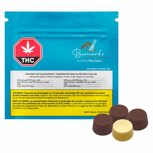 Product image of Nut Butter Cup Assortment - Bernard's Cannabis Creations - Chocolate