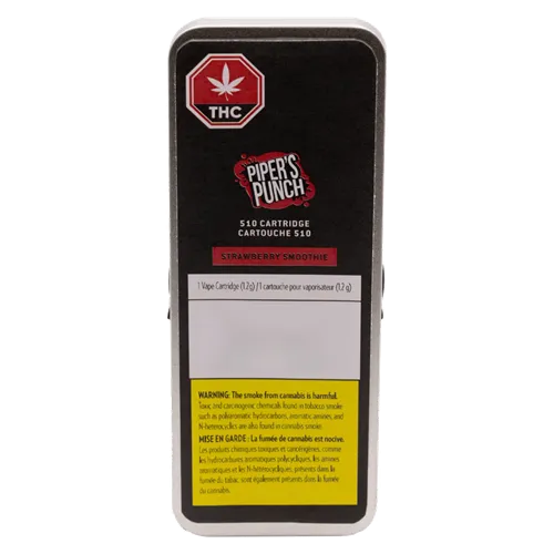 Strawberry Smoothie - Piper's Punch - 510 Cartridges