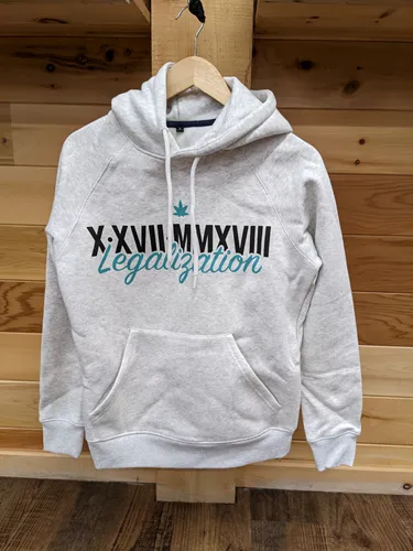 Product image of White Legalize It! Hoodie