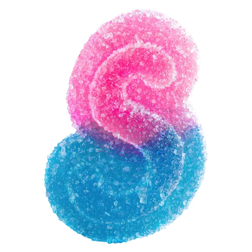Product image of Fully Blasted Blue Raspberry Watermelon 5 Pack - SOURZ by Spinach - Gummies
