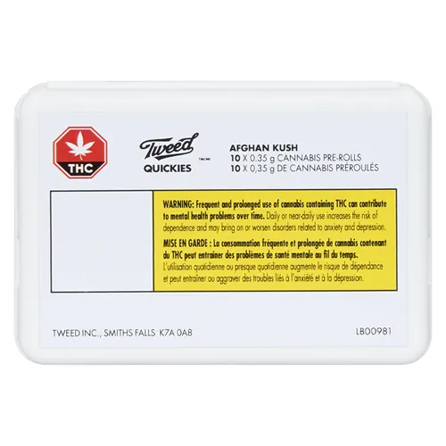 Product image of Afghan Kush Quickies - Tweed - Joints