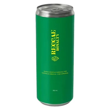 Product image of Guava Hibiscus Carnival Fizz - Reggae Royalty - THC Drinks