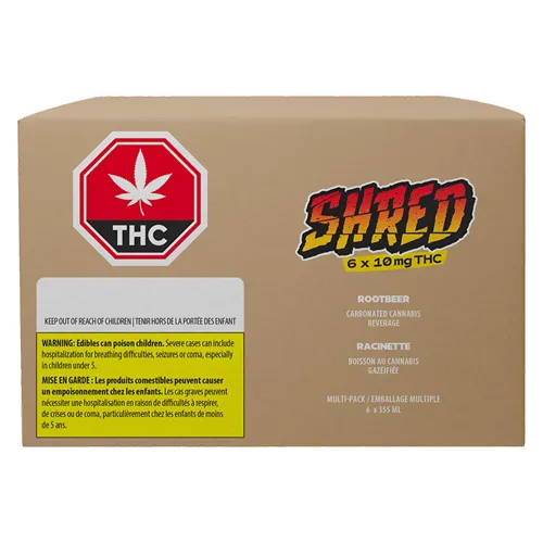 Rootbeer Multipack - SHRED - THC Drinks