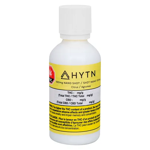 Product image of Citrus THC Nano Shot - HYTN - THC Drinks