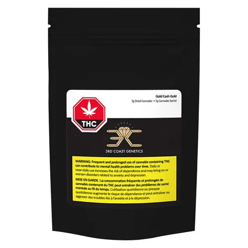 Gold Cash Gold - 3rd Coast Genetics - Dried Flower