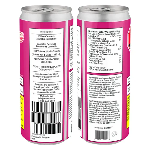 Fruity Berry - DULCES - THC & CBD Drinks
