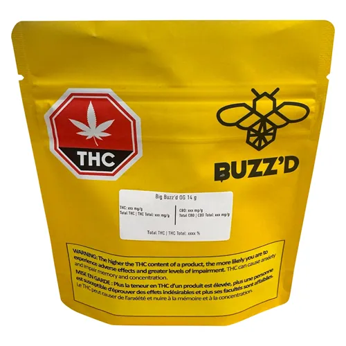 Big Buzz OG - Buzz'd - Dried Flower