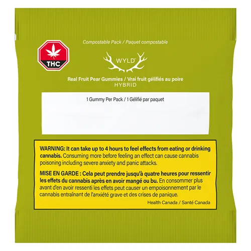 Real Fruit Pear HYBRID Multipack - Wyld - Gummies