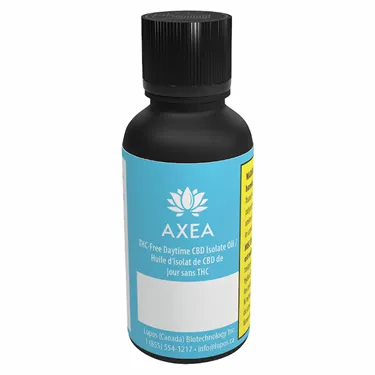 Product image of THC-Free Daytime CBD Isolate Oil - AXEA - Ingestible Oils