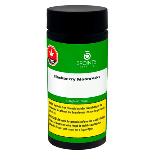 Blackberry Moonrocks - 5 Points Cannabis - Joints