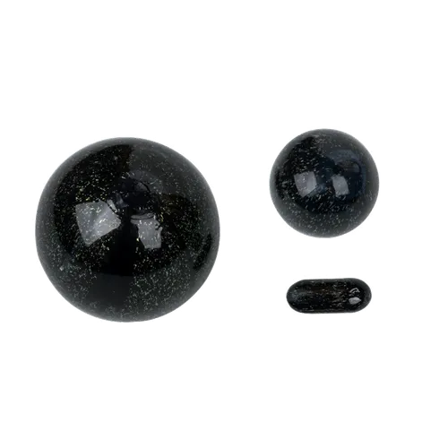 Product image of Gear Premium, Dichroic Terp Slurper Heat Bead & Cap Set, Black