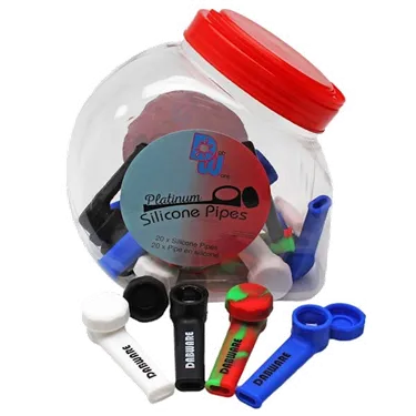 Product image of Dabware, Silicone Pipe w/ Glass Bowl