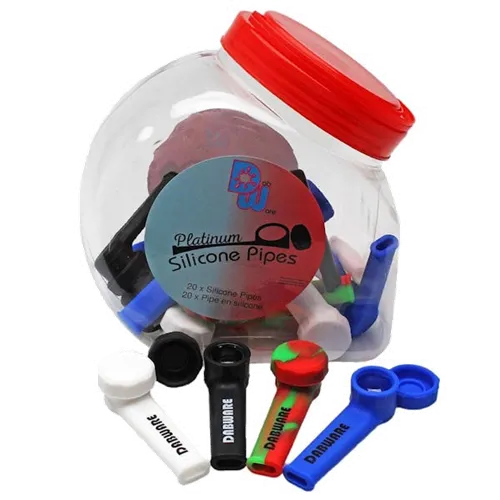 Product image of Dabware, Silicone Pipe w/ Glass Bowl