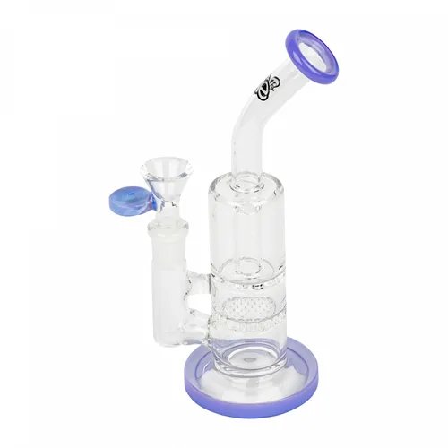 iRie, 8" Irieshun Bubbler w/ Honeycomb Perc & Splash Guard