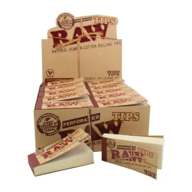 Product image of RAW - Wide Perforated Rolling Tips