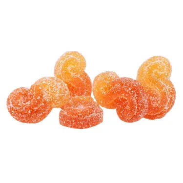Product image of SOURZ by Spinach - Peach Orange 1:1 5x5g Soft Chews