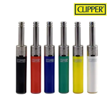 Product image of CLIPPER - Assorted Color Lighters w/ Extended Flame Design