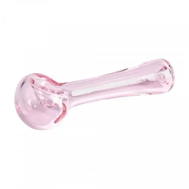 Product image of Pipes - 4.5" Solid Colour Spoon Hand Pipe (PINK)