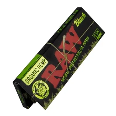 Product image of RAW, Organic Hemp Black Rolling Papers