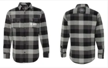Product image of DNCC Grey&Black Flannel