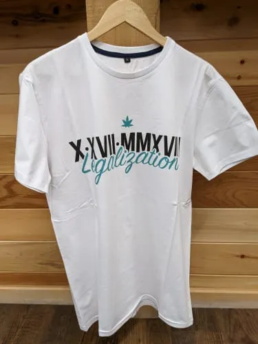 Product image of White Legalize it! T-Shirt