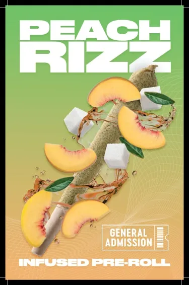 Product image of General Admission - Pre-Roll - Peach Rizz