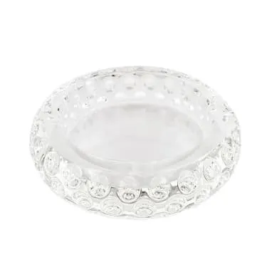 Product image of Glass Crystal Ashtray - Round Concave