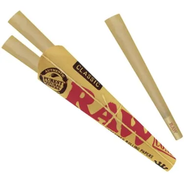 Product image of RAW King Size Pre-Rolled Cones - 3 Pack
