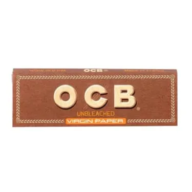 Product image of OCB - Virgin Unbleached 1 1/4" Pre-Rolled Cones