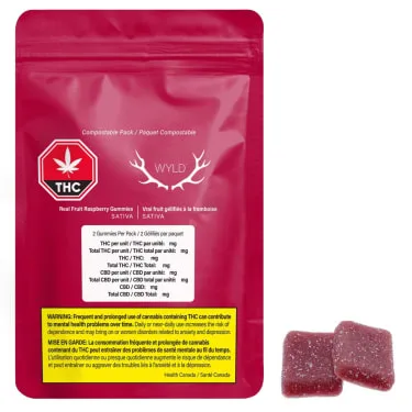 Product image of Wyld - Real Fruit Raspberry - Gummies