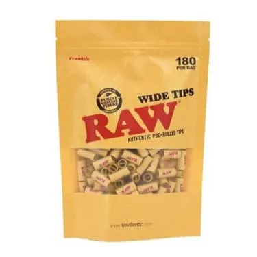 Product image of RAW - Pre-rolled Unbleached Tips