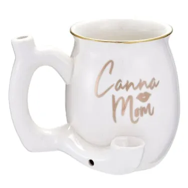 Product image of Roast and Toast - Ceramic Canna Mom Mug Pipe