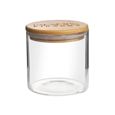 Product image of Piranha - Glass Storage Jar with Bamboo Lid