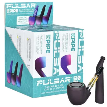 Product image of Pulsar 510 DL Pipe Thermo Series Cartridge Vape - 650mAh