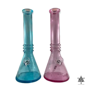 Product image of Blueberry | 12" Triple Ring Beaker Bong - Assorted Colours