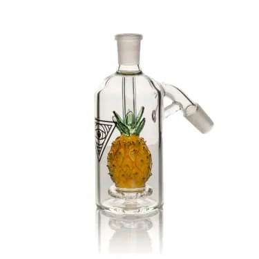 Product image of Red Eye Glass | 14mm 45 Degree Pineapple Ash Catcher