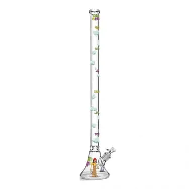 Product image of Cheech & Chong | 4ft 7mm Thick How High Are You Bell Base Bong
