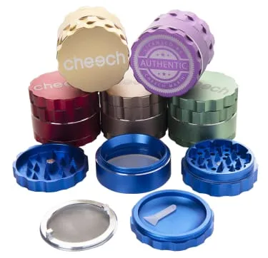 Product image of Cheech | 54mm 4pc Premium Grinder - Assorted Colours #GR5