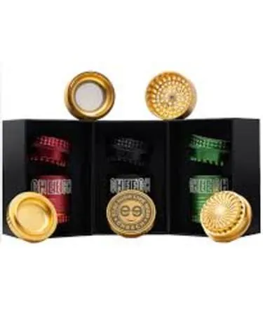 Product image of Cheech | 63mm 4pc Quick Release Grinder - Assorted Colours #GR13