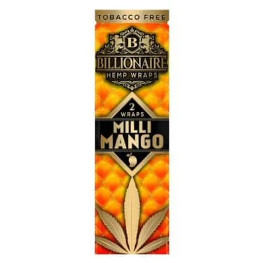 Product image of Billionaire | Milli Mango Hemp Wraps - 2 Pack