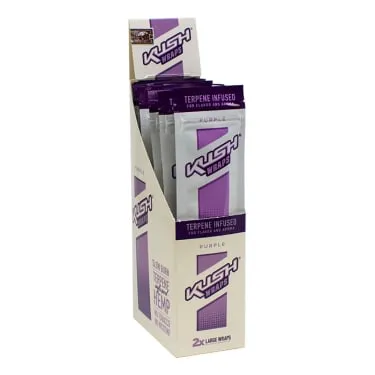 Product image of Kush Wraps | Purple Terpene Infused Hemp Wraps - 2 Pack