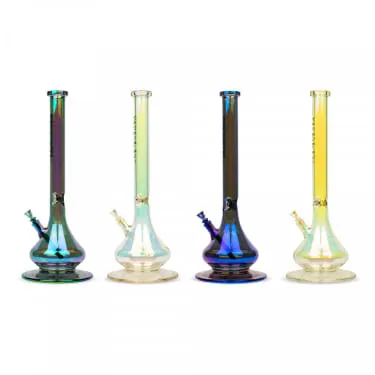 Product image of Red Eye Tek | 24" Metallic Terminator Finish Mega Tube Bong w/ XL Base - Assorted Colours