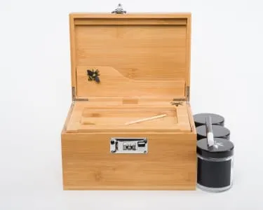Product image of BZZ | Natural Bamboo TCG Stash Box - Small
