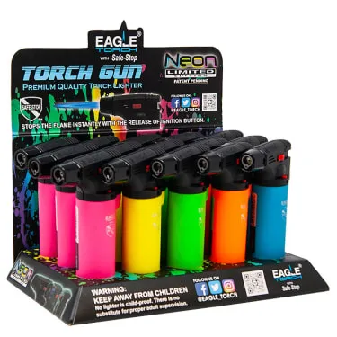 Product image of Eagle | 4" Neon Torch - Assorted Colours