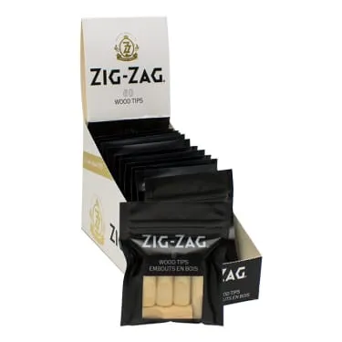 Product image of Zig Zag | Wooden Filter Tips - 5 pack